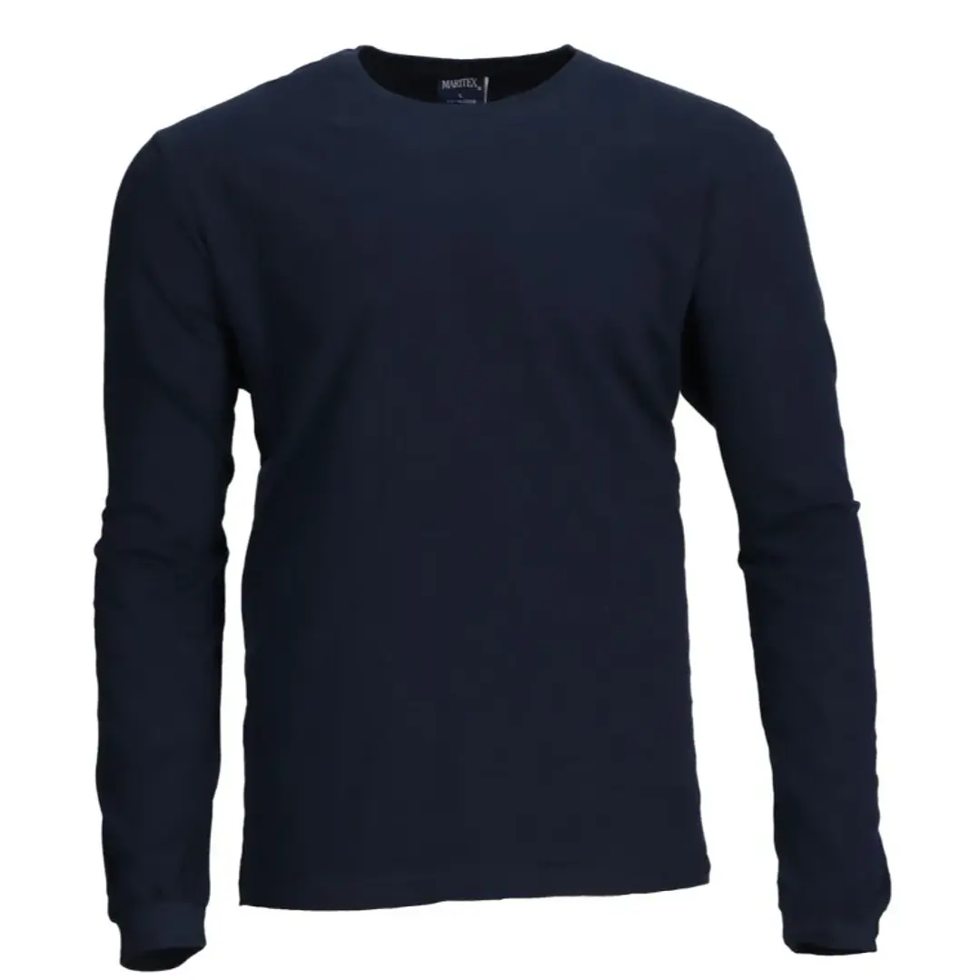 POLERA POLO M/LARGA AZUL MARINO VARON 1