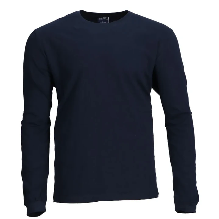 POLERA POLO M/LARGA AZUL MARINO VARON 1