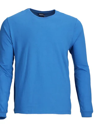 POLERA POLO M/LARGA AZUL REY VARON