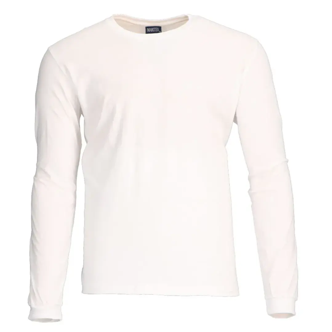 POLERA POLO M/LARGA BLANCA VARON 1
