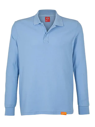 POLERA PIQUE M/LARGA CELESTE TEXORA HOMBRE