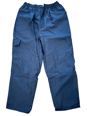 PANTALON CARGO POPLIN AZUL MARINO HOMBRE