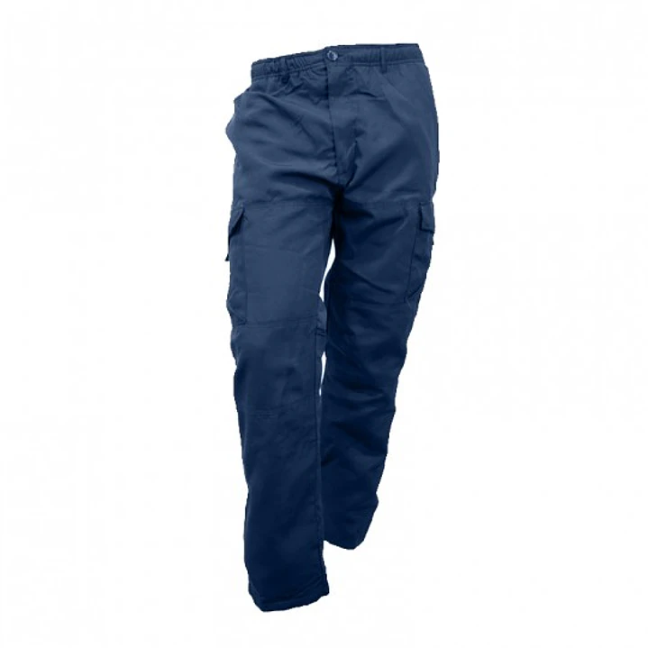 PANTALON CARGO POPLIN AZUL MARINO HOMBRE 1