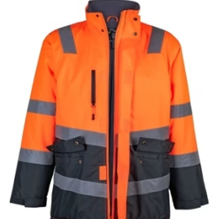 PARKA ALTA VISIBILIDAD NARANJA/AMARILLA 2
