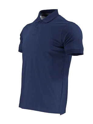 POLERA PIQUE DRYFRESH SMOOTH M/C AZUL MARINO