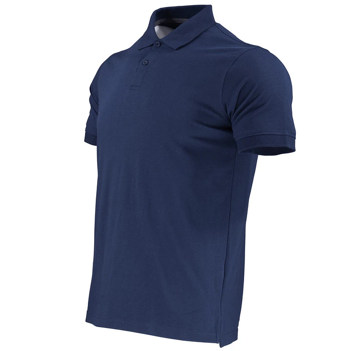 POLERA PIQUE DRYFRESH SMOOTH M/C AZUL MARINO 1