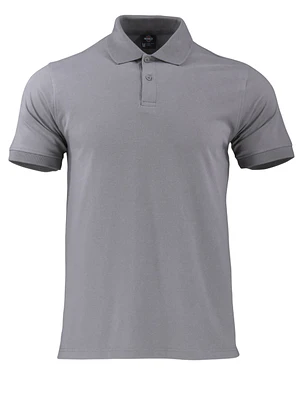 POLERA PIQUE DRYFRESH SMOOTH M/L GRIS 