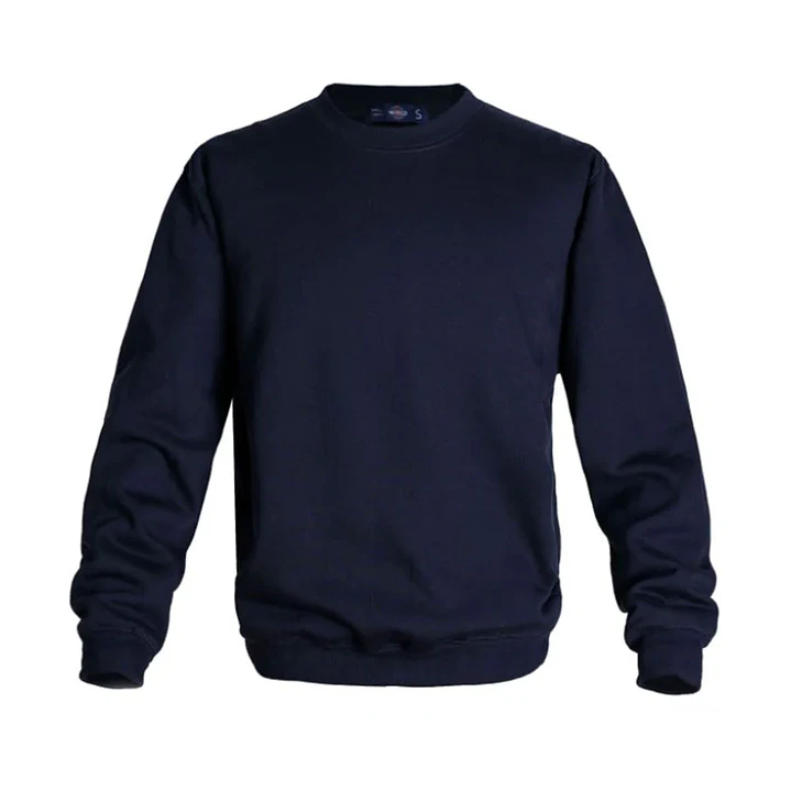 POLERON ALGODÓN AZUL MARINO HOMBRE 1