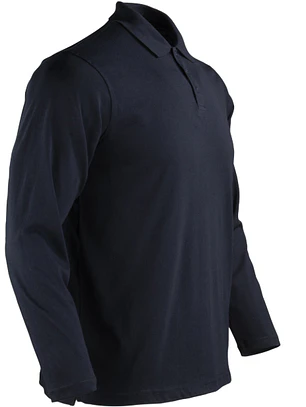 POLERA PIQUE DRYFRESH SMOOTH M/LARGA AZUL MARINO