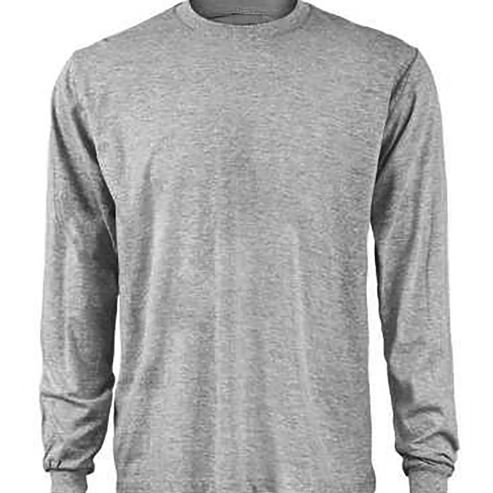 POLERA POLO M/LARGA GRIS HOMBRE 1