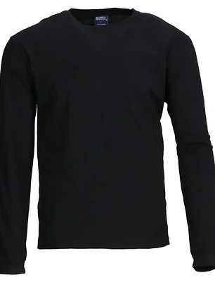 POLERA POLO M/LARGA NEGRA