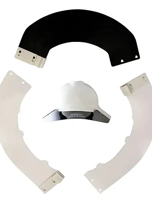PANTALLA  AL CASCO TIPO ALA 