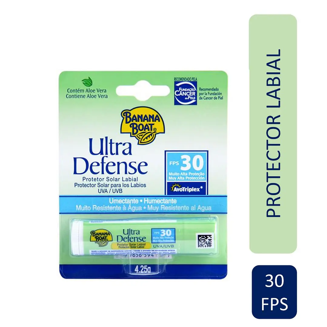 PROTECTOR LABIAL ULTRA DEFENSE BANANA BOAT  1