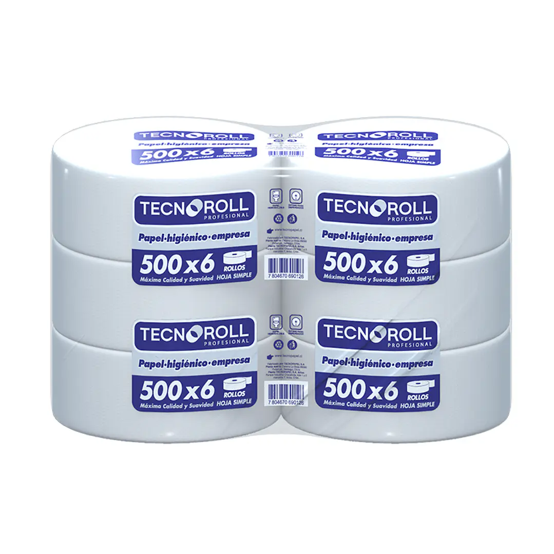 PACK PAPEL HIGIENICO TECNOROLL 1