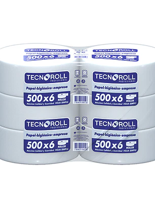 PACK PAPEL HIGIENICO TECNOROLL