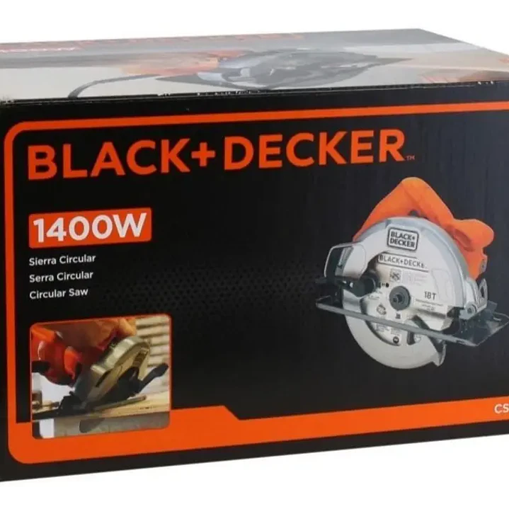 SIERRA CIRCULAR BLACK & DECKER 1400W  2