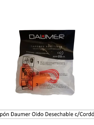 TAPON AUDITIVO DAUMMER (BOLSA) 