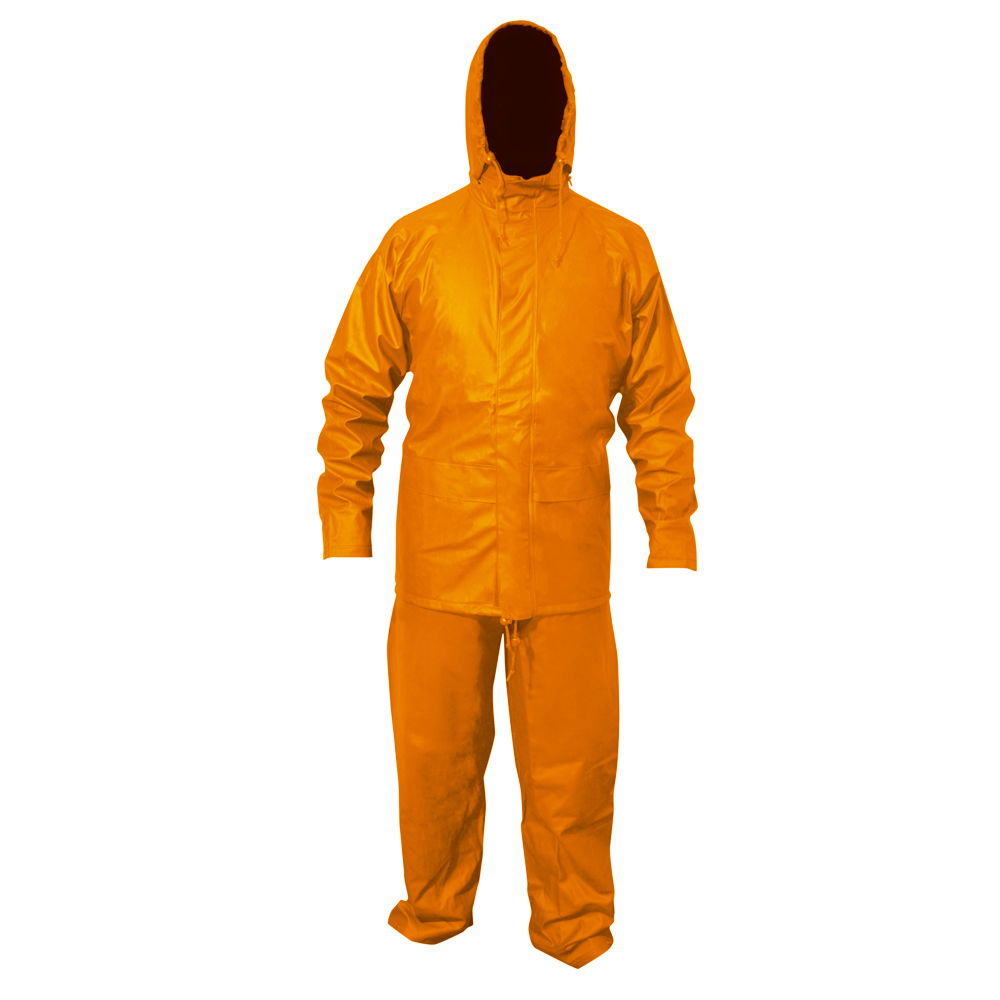 Traje de Agua PU Antiácido Naranjo Flúor
