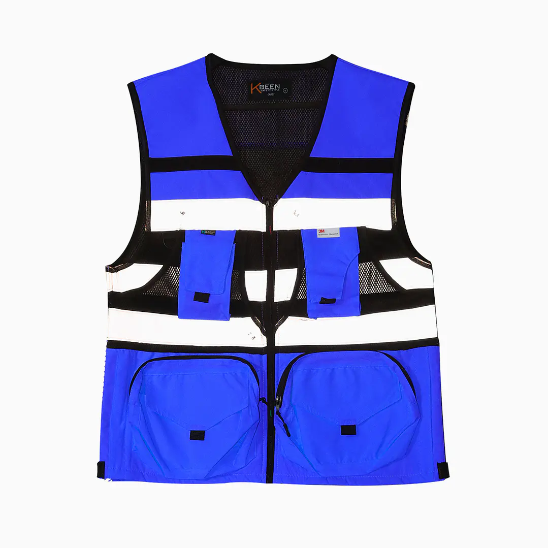 CHALECO GEOLOGO ORBIT MINERO AZUL 1