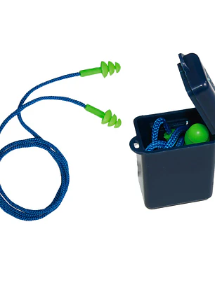 TAPON AUDITIVO STEELPRO LAVABLE C/CORDON EN CAJA 