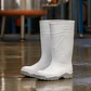 BOTA PVC BLANCA/GRIS C/PUNTERA - Miniatura 2