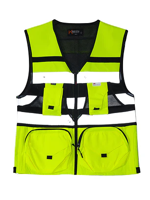 CHALECO GEOLOGO ORBIT MINERO AMARILLO