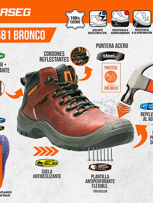 BOTIN NS 581 BRONCO 