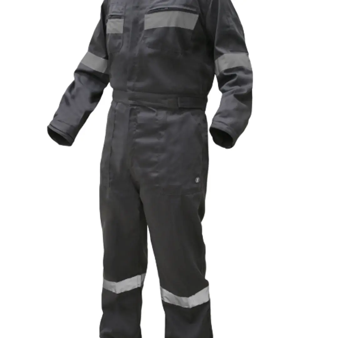 OVEROL GABARDINA PRACTICAL LINE GRIS 1