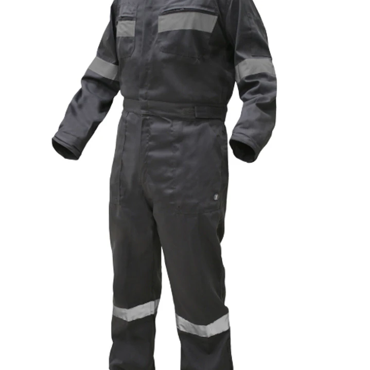 OVEROL GABARDINA PRACTICAL LINE GRIS 1