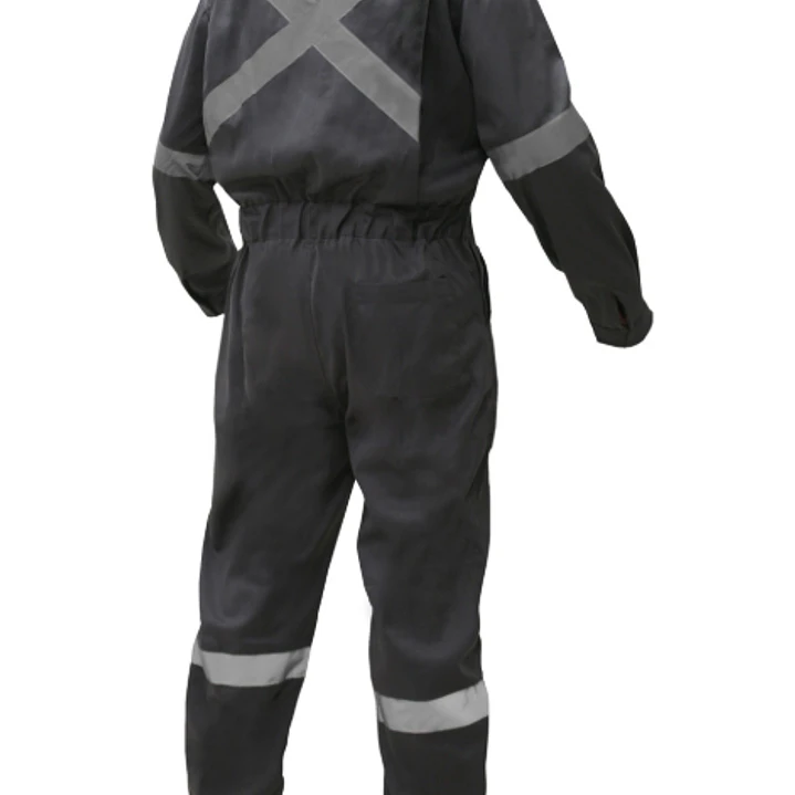 OVEROL GABARDINA PRACTICAL LINE GRIS 2