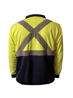 POLERA REFLECTIVA M/LARGA LOGISTIC