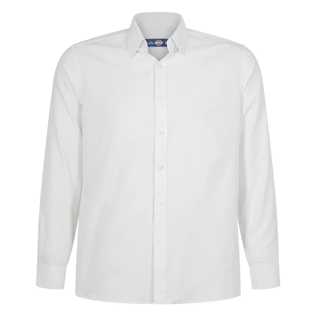 CAMISA OXFORD M/LARGA BLANCO 1