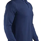POLERA PIQUE DRYFRESH M/LARGA HOMBRE AZUL - Miniatura 2