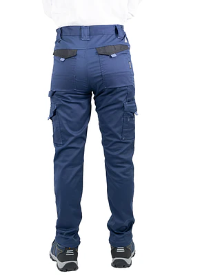 PANTALON CARGO HW DAKOTA SPANDEX DEEP BLUE
