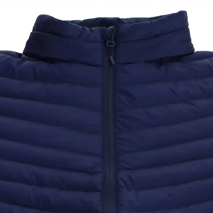 PARKA TIPO PLUMA MUJER LIGHT AZUL MARINO 2