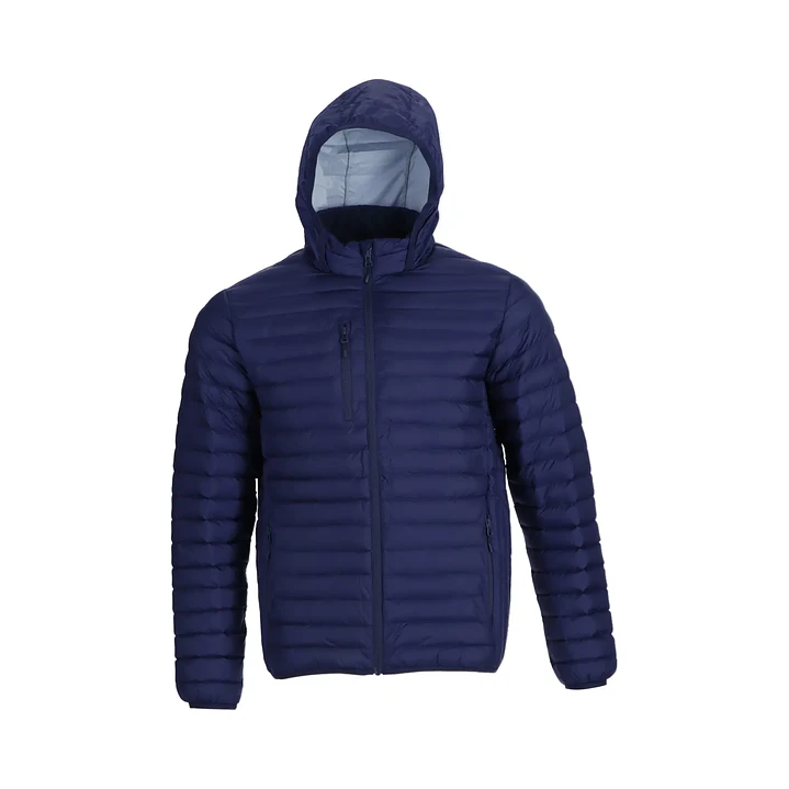 PARKA TIPO PLUMA HOMBRE LIGHT AZUL MARINO 1
