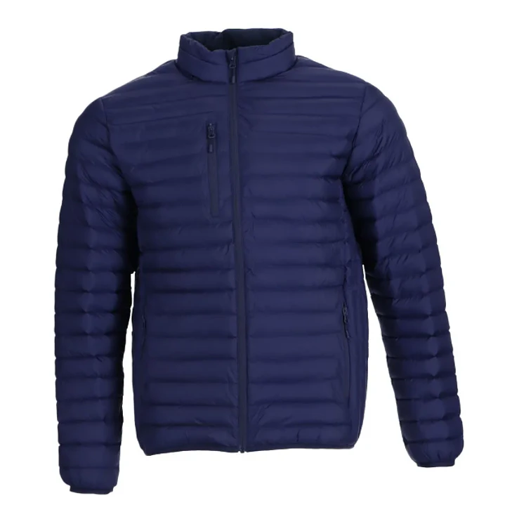 PARKA TIPO PLUMA HOMBRE LIGHT AZUL MARINO 2