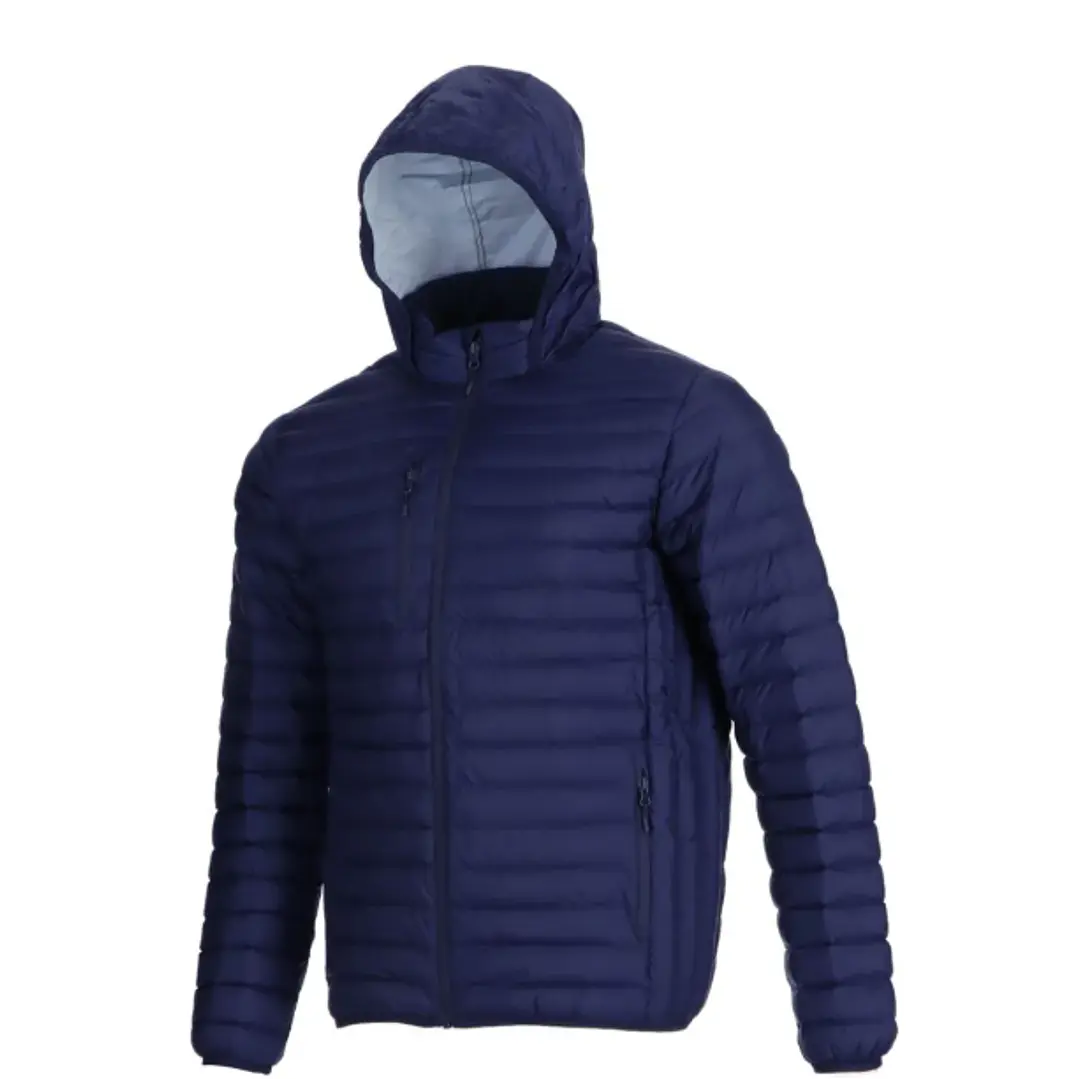PARKA TIPO PLUMA HOMBRE LIGHT AZUL MARINO 3