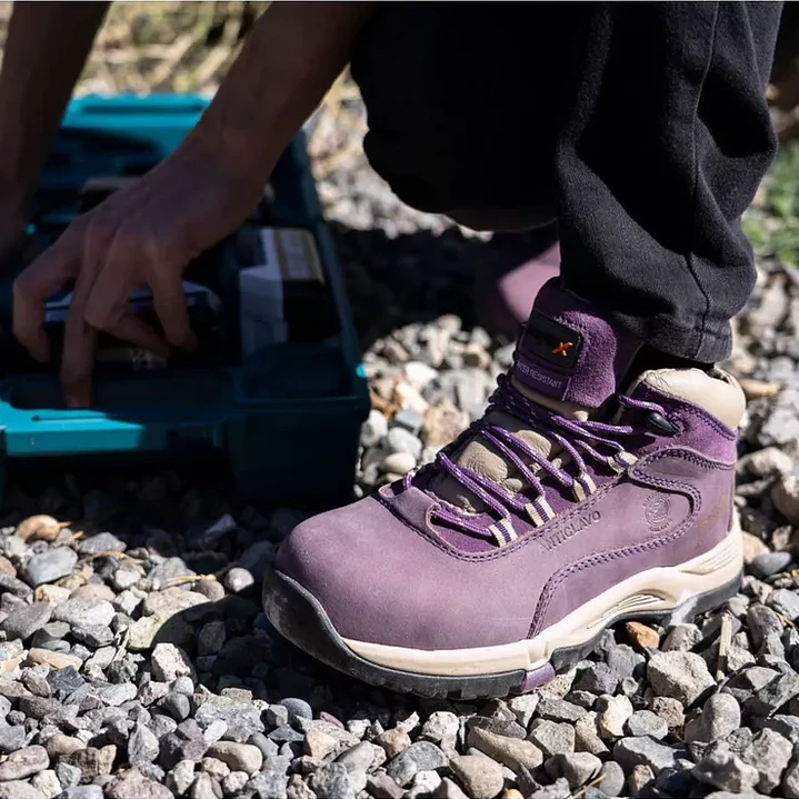 BOTIN PROFLEX  113 MORADO 2