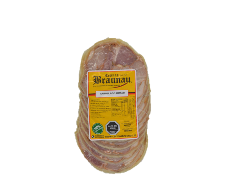ARROLLADO HUASO LAMINADO Venta por kilo AL VACIO - Pack 280Grs