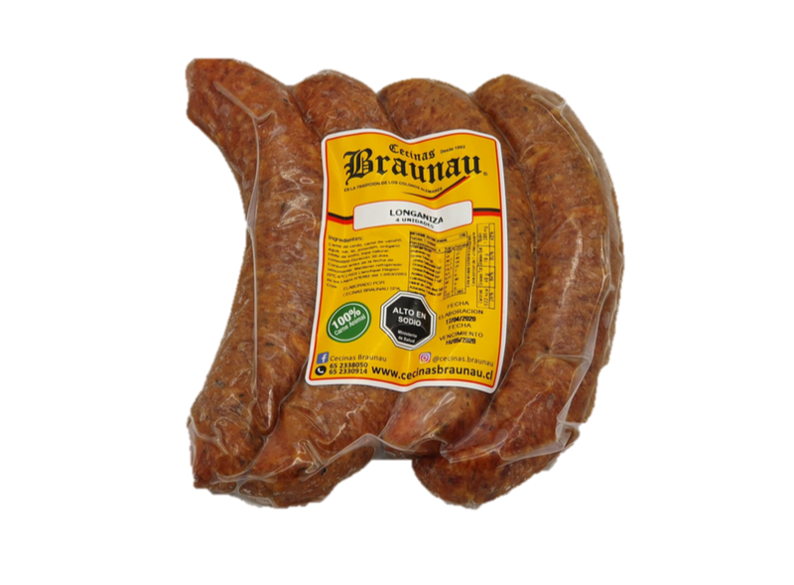 LONGANIZA 4 UND +- 500GR AL VACIO