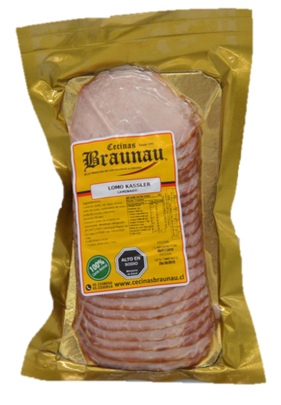 LOMO KASSLER LAMINADO AL VACIO - A pedido - Venta x kilo - Pack 280Grs.