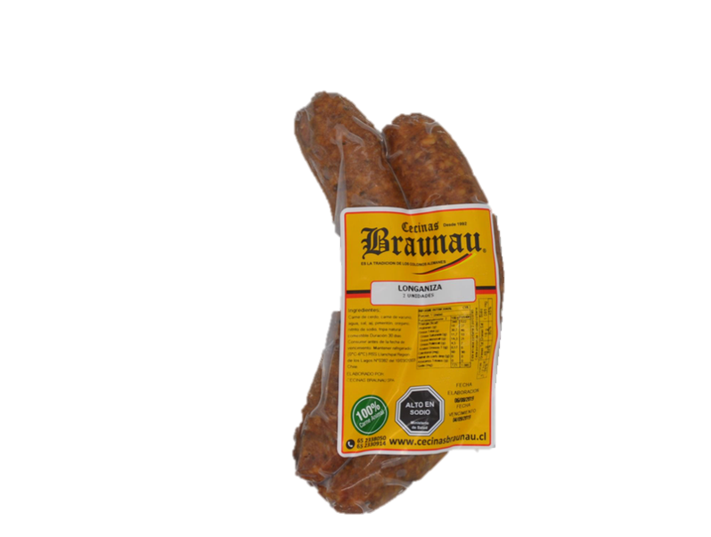 LONGANIZA 2 UND +- 250GR AL VACIO