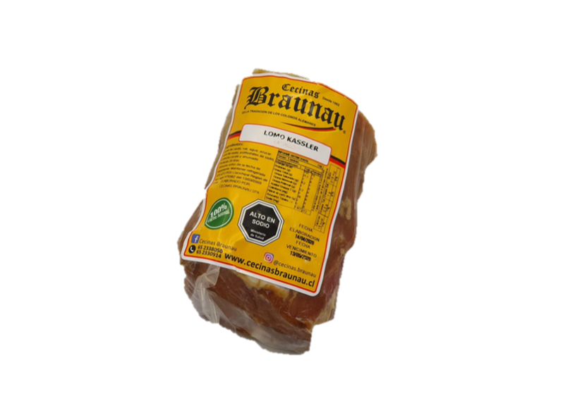 LOMO KASSLER AL VACIO - Venta por kilo a pedido - Pieza 350 Grs