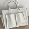 BOLSO NACIONAL Pocket grande blanco