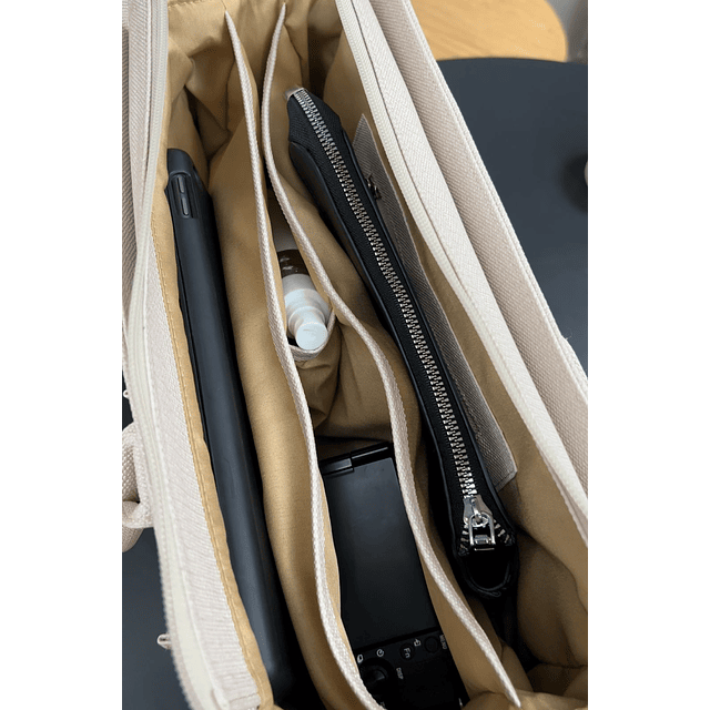 Pocket mediano beige