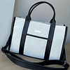 Tote Nita blanco/negro