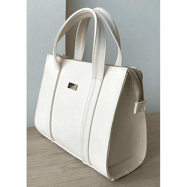Bolso ame blanco talco