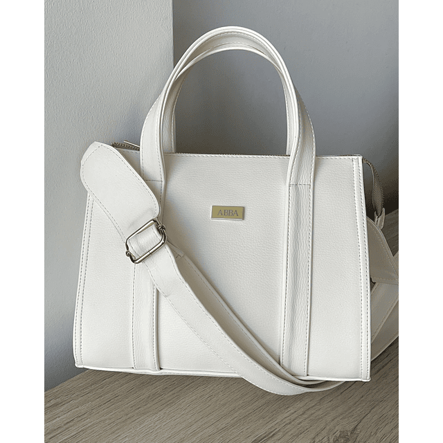 Bolso ame blanco talco