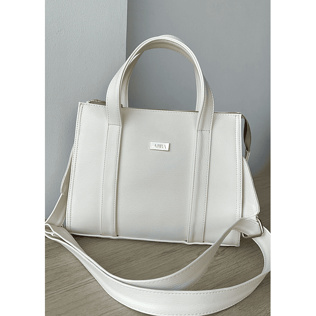 Bolso ame blanco talco